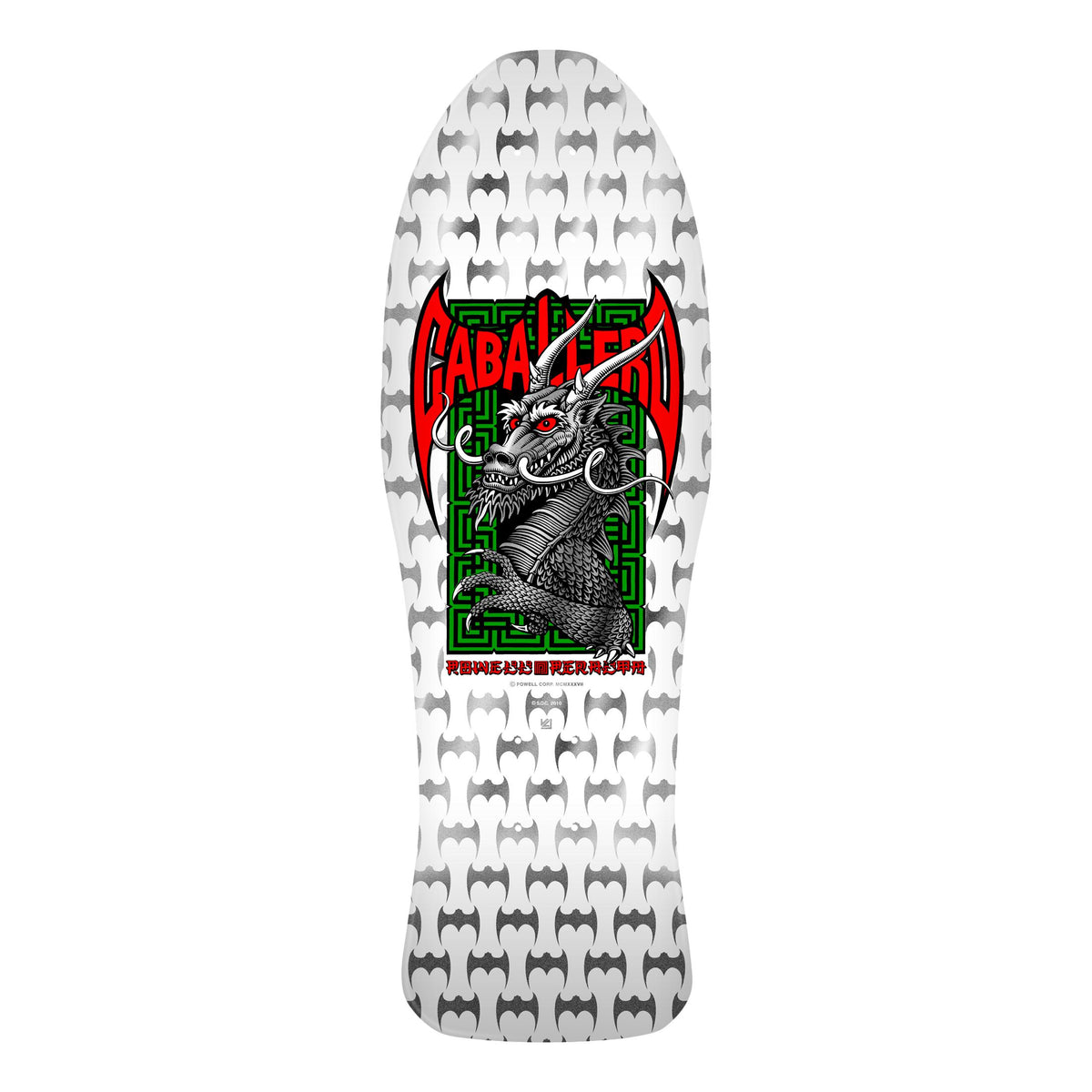 Powell Peralta Bones Brigade Steve Caballero White Series 17  9.95" Reissue Deck - Venue Skateboards