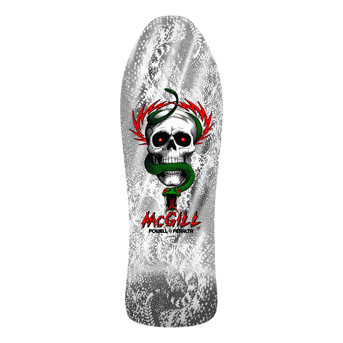 Powell Peralta Bones Brigade Mike McGill White Series 17 10" Reissue Deck - Venue Skateboards