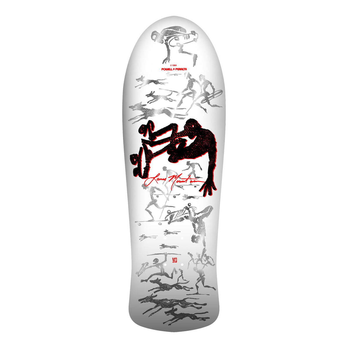 Powell Peralta Bones Brigade Lance Mountain White Series 17 Reissue 9.9" - Venue Skateboards
