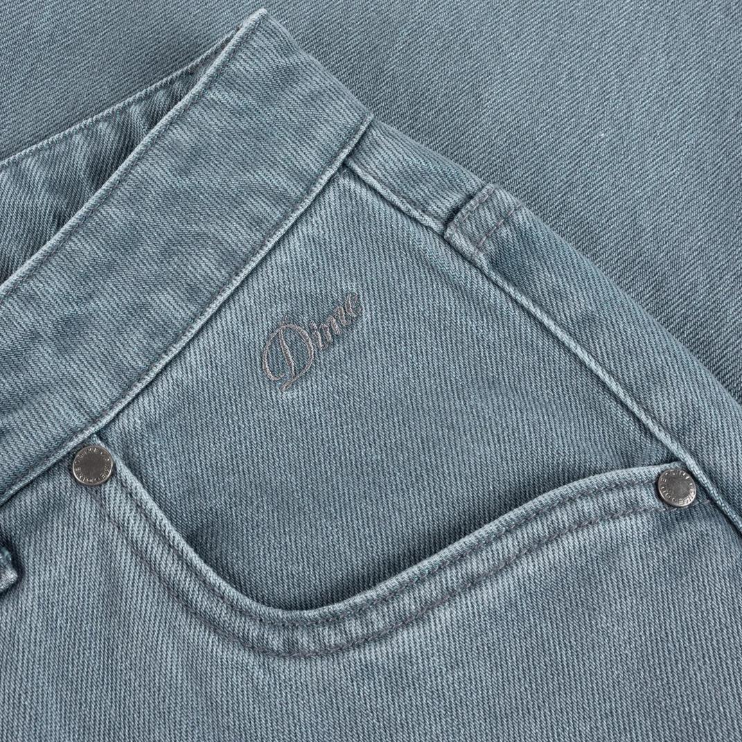 Dime Relaxed Denim Pants Steel Blue - Venue Skateboards