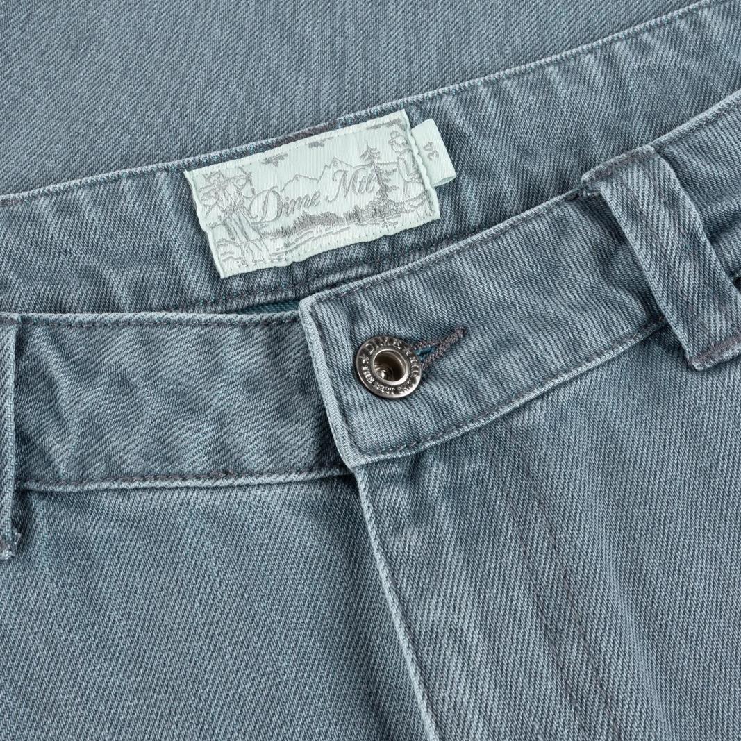 Dime Relaxed Denim Pants Steel Blue - Venue Skateboards