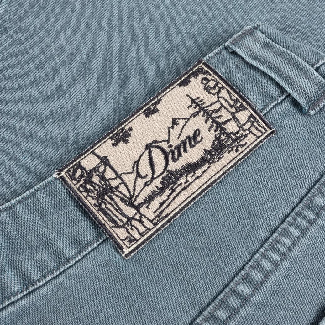 Dime Relaxed Denim Pants Steel Blue - Venue Skateboards