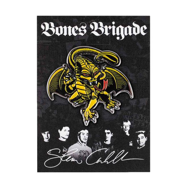 Powell Peralta Bones Brigade Caballero Label Pin
