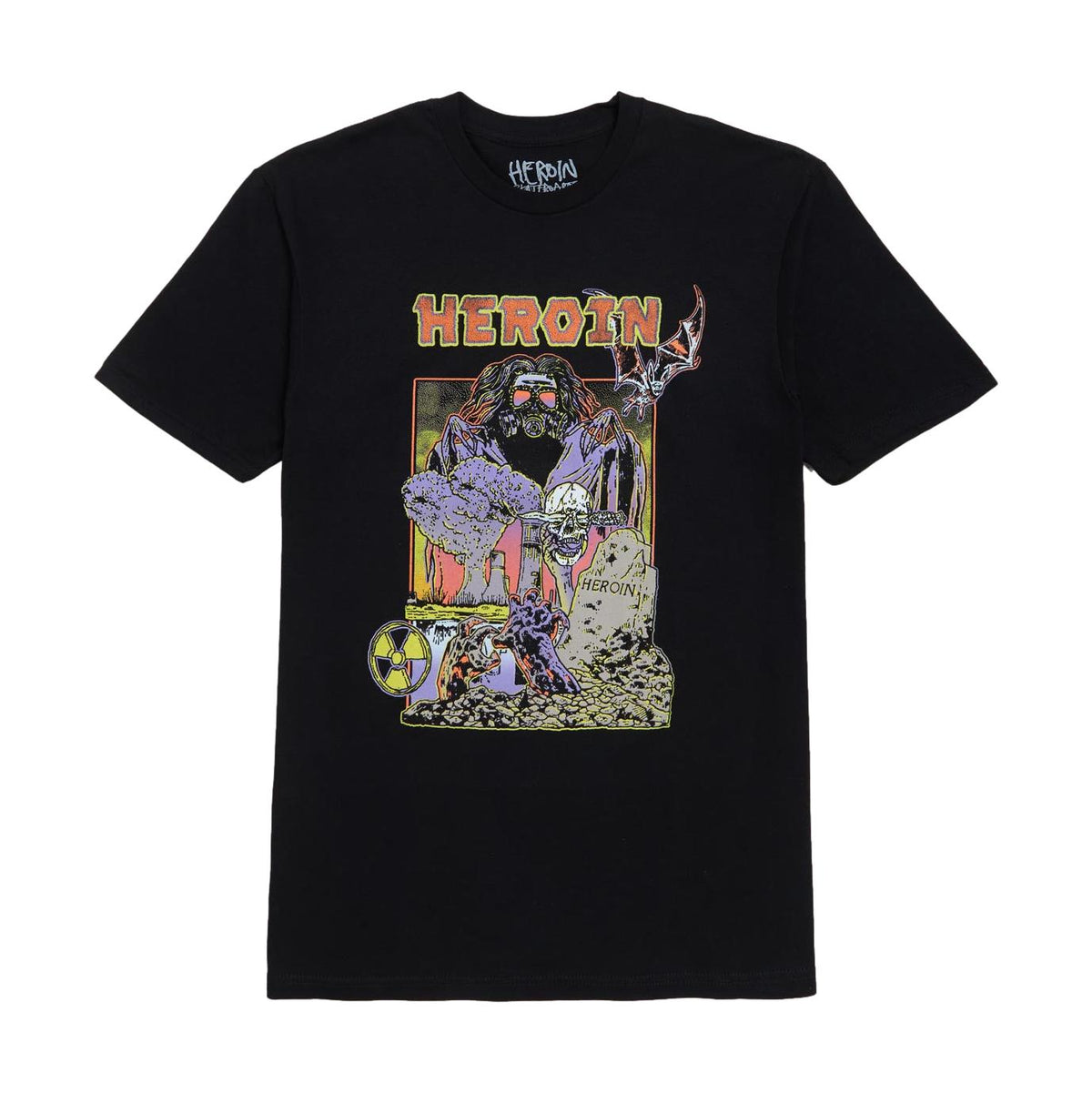 Heroin Hellscape Tee Black