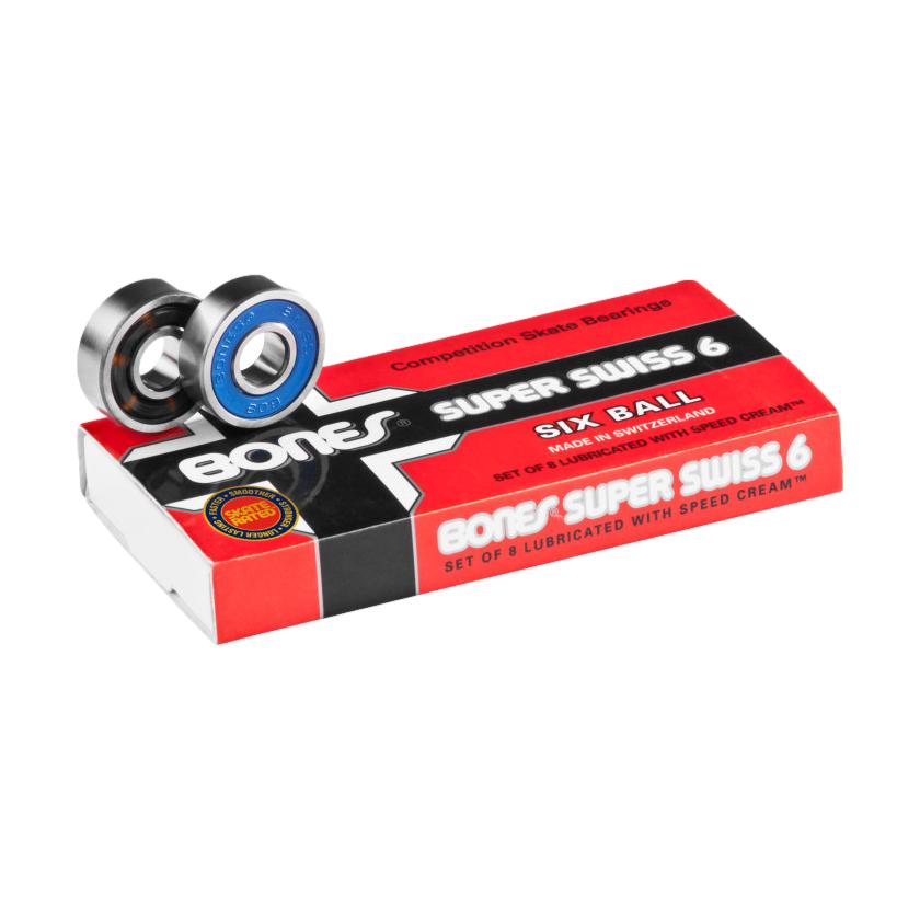 Bones Super Swiss 6 Ball Bearings - Venue Skateboards