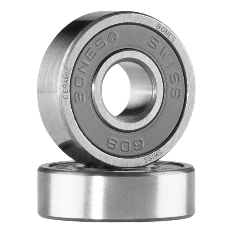 Bones Swiss Ceramic Bearings (Set of 8) - Venue Skateboards