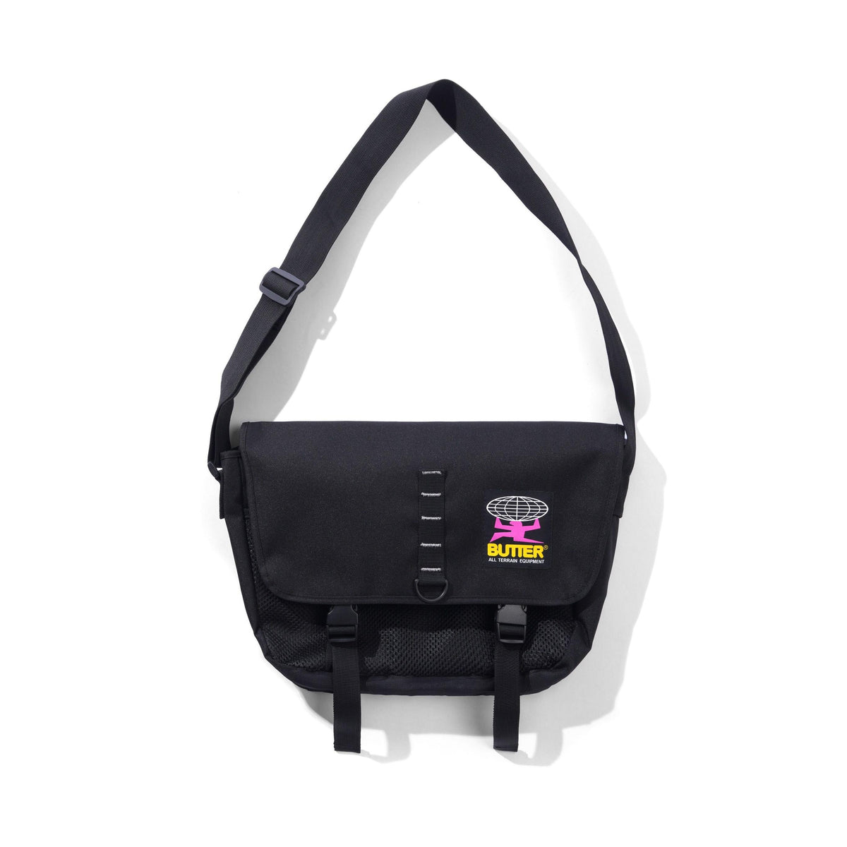 Butter Commute Side Bag Blk/Blk - Venue Skateboards