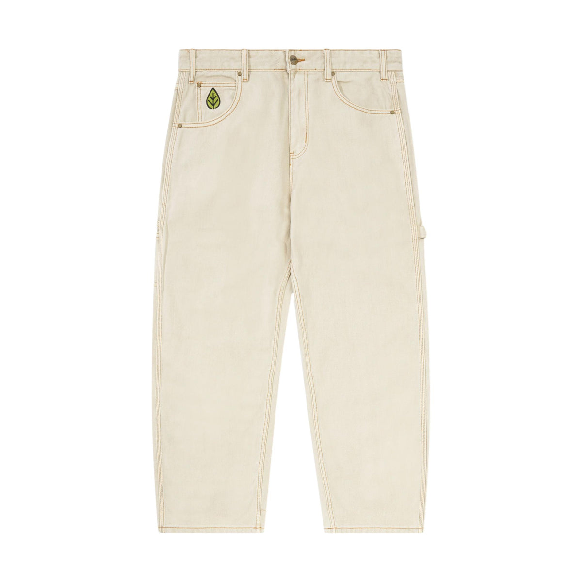 Butter Weathergear Heavy Weight Denim Jeans Washed Khaki - Venue Skateboards