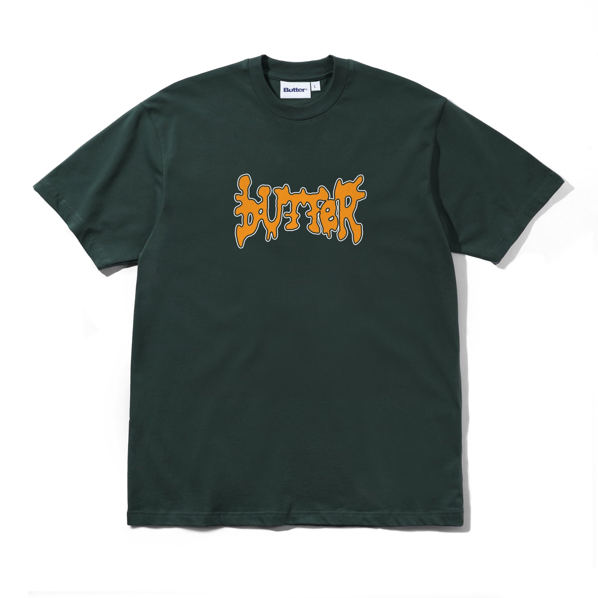 Butter Blotch Tee Dark Forest - Venue Skateboards