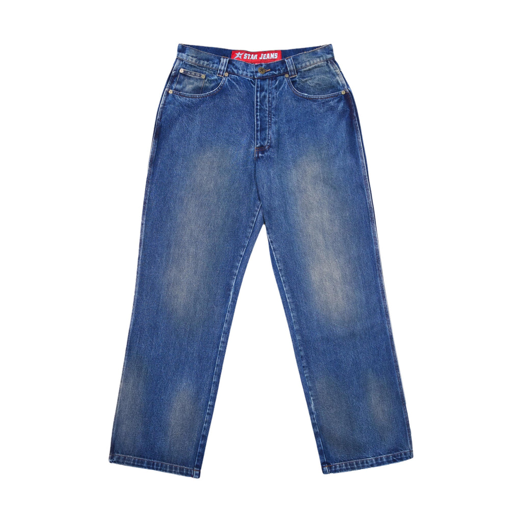 ［ベルト付き］CARPET COMPANY - C-Star Jeans 34 Carpet Company C-Star Jeans Blue - Venue Skateboards