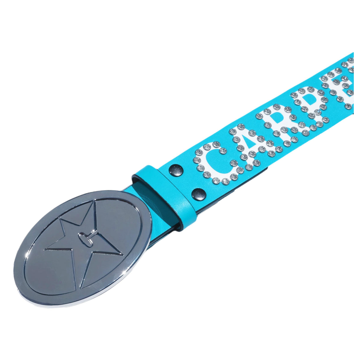 Carpet Company Leather Belt w/Buckle Blue - Venue Skateboards