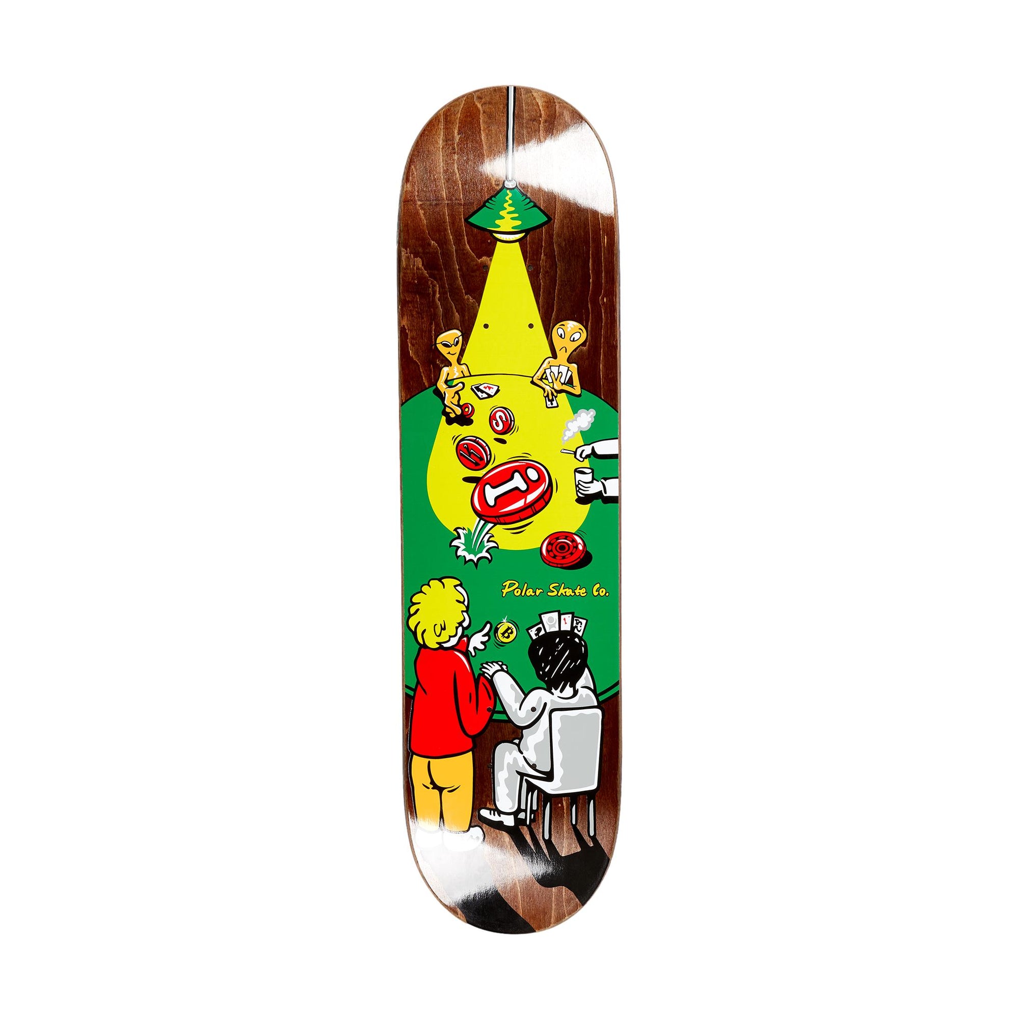 Polar Oskar Rozenberg Poker Face 8.125" Deck - Venue Skateboards