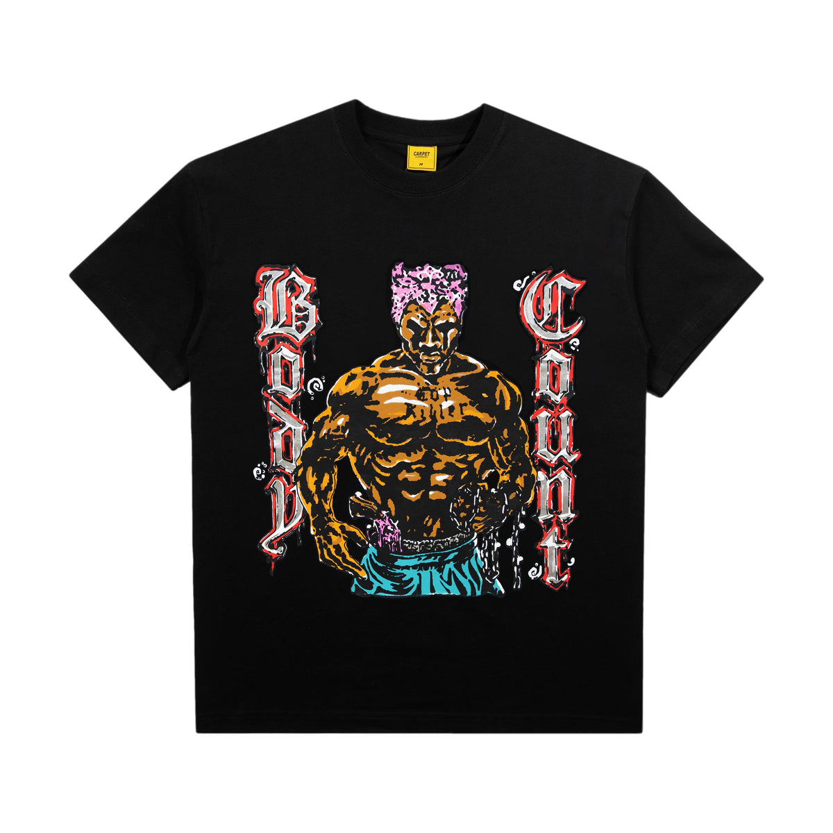 Carpet Bodycount Tee Black - Venue Skateboards
