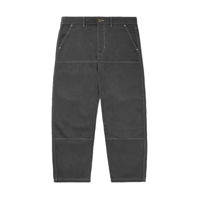 Butter Double Knee Work Pants Charcoal