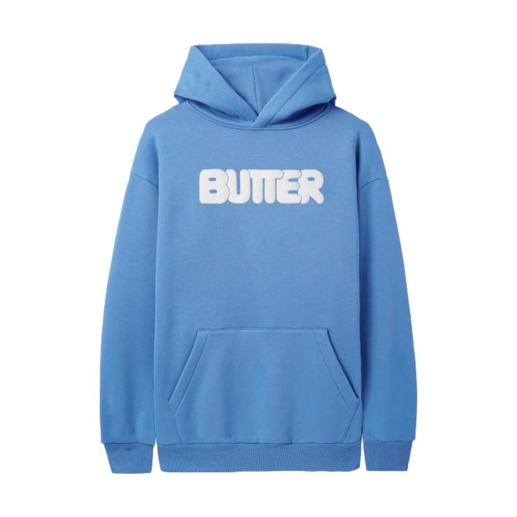 Butter Rounded Logo Pullover Hood Cornflower Blue - Venue Skateboards