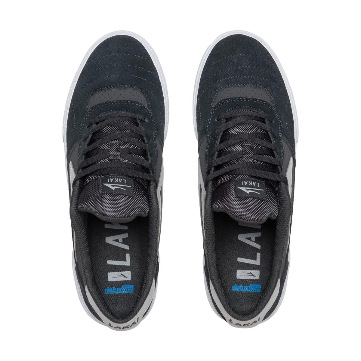 Lakai Cambridge Charcoal Suede - Venue Skateboards