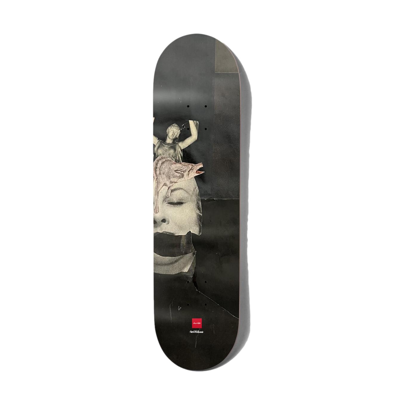 Chocolate Aikens Black & White 8.5" Deck - Venue Skateboards