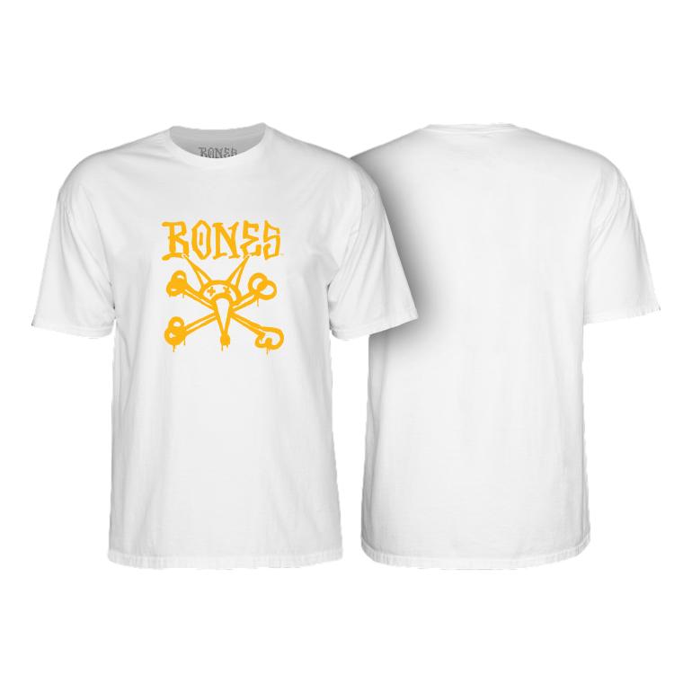 Bones Wheels Vato OP T-Shirt White