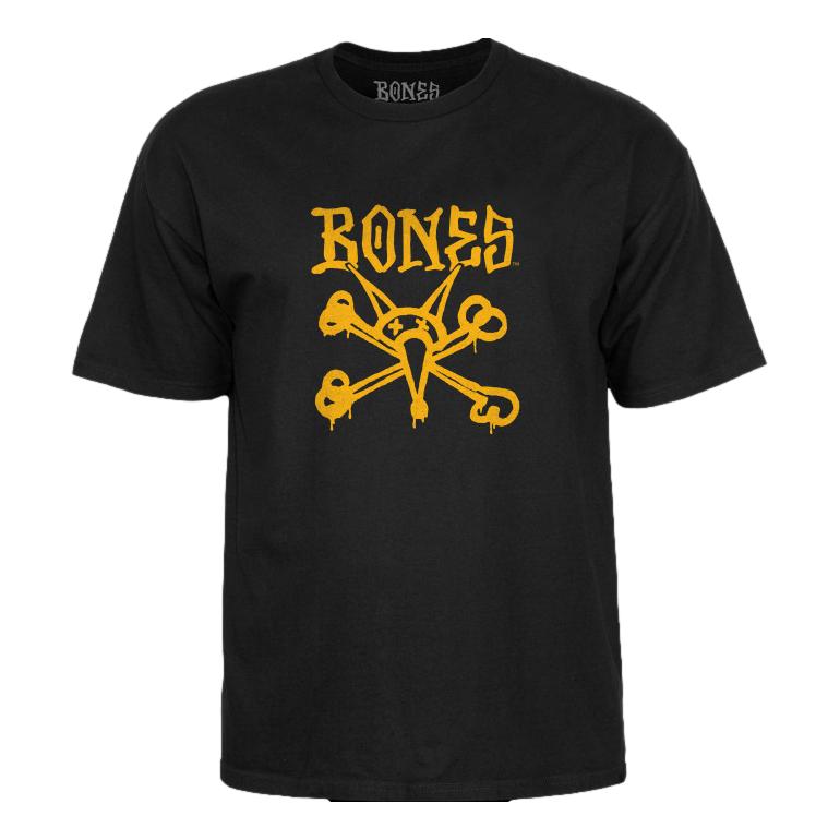 Bones Wheels Vato OP T-Shirt Black - Venue Skateboards