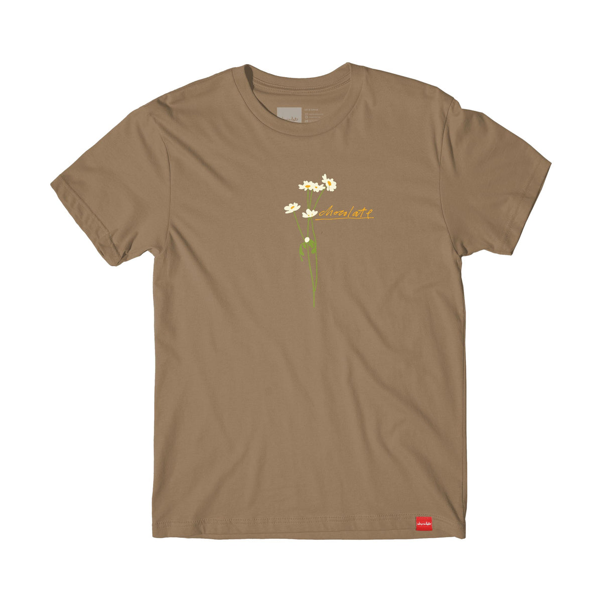 Chocolate Stems T-Shirt Sand - Venue Skateboards