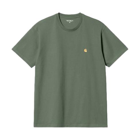 Carhartt WIP Chase T-Shirt Duck Green/Gold - Venue Skateboards