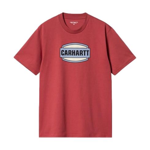 Carhartt WIP Press Script T-Shirt Tuscany - Venue Skateboards