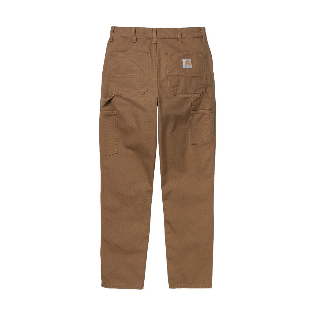 Carhartt WIP Single Knee Pant Hamilton Brown Rinsed - Venue Skateboards