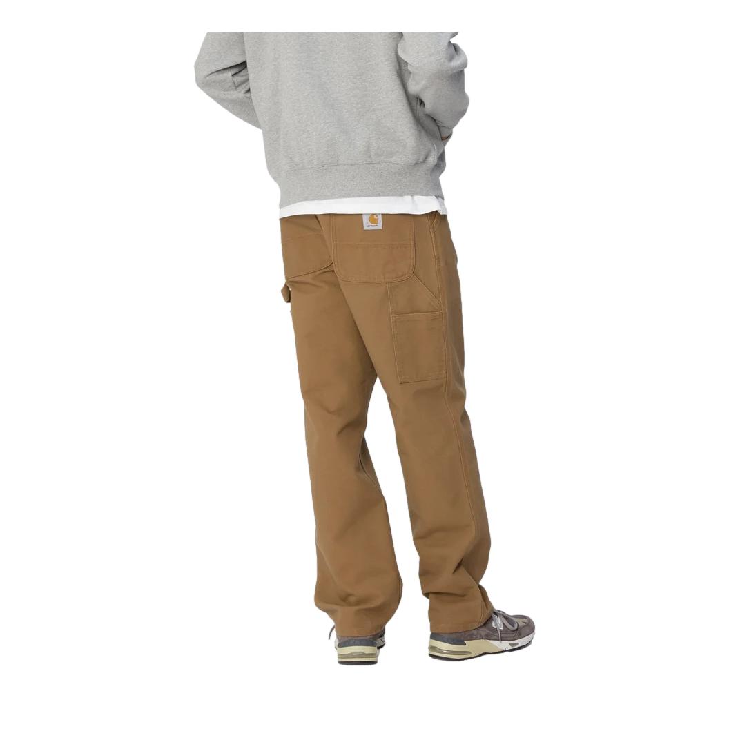 Carhartt WIP Single Knee Pant Hamilton Brown Rinsed - Venue Skateboards