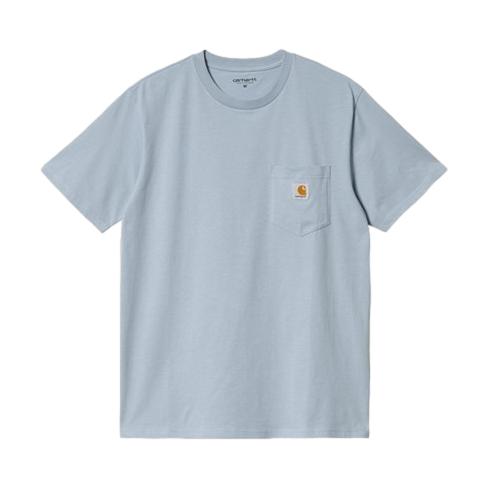 Carhartt S/S Pocket T-Shirt Misty Sky - Venue Skateboards