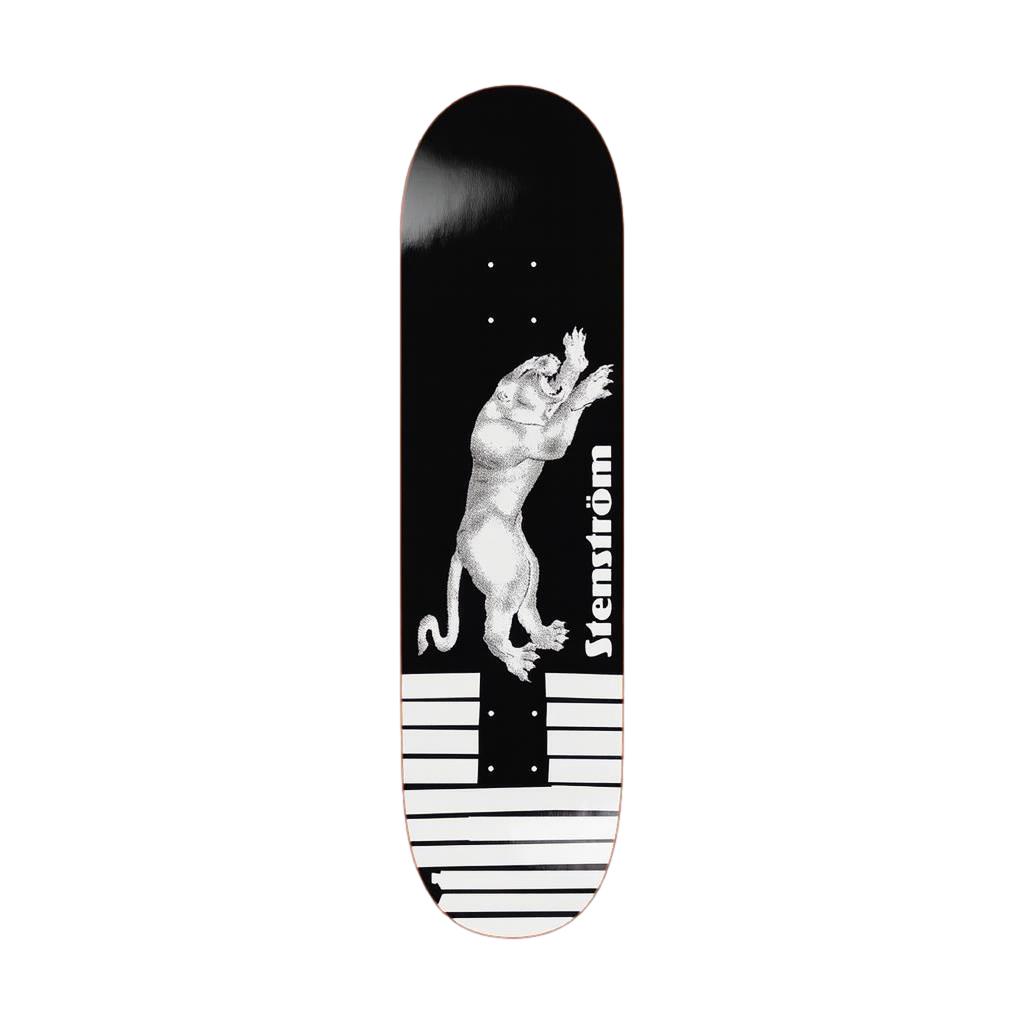 Polar David Stenström Tape & Panther (Black) 8.375" Deck - Venue Skateboards