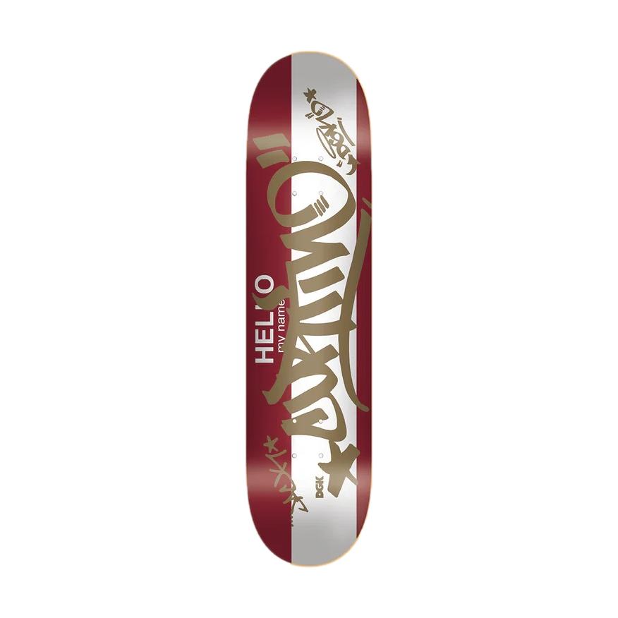 DGK Hello My Name Is.. Curtin 8.1" Deck - Venue Skateboards