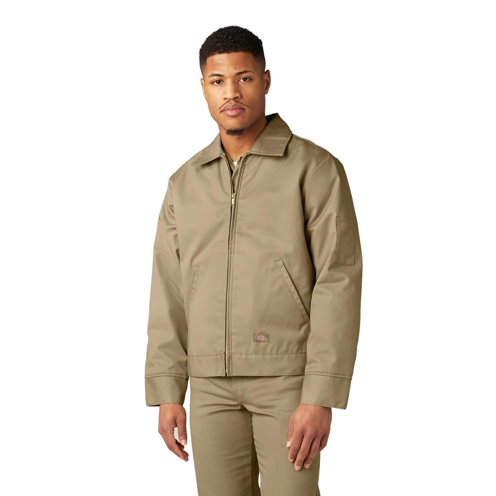 Dickies Men's Insulated Eisenhower Jacket Khaki - Venue Skateboards