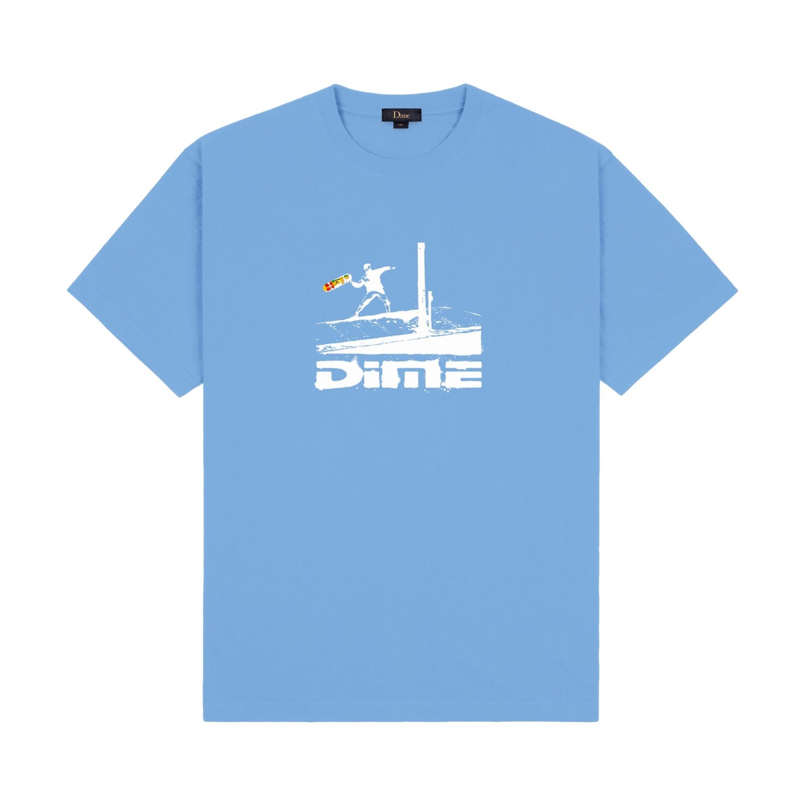 Dime Banky T-Shirt True Blue - Venue Skateboards