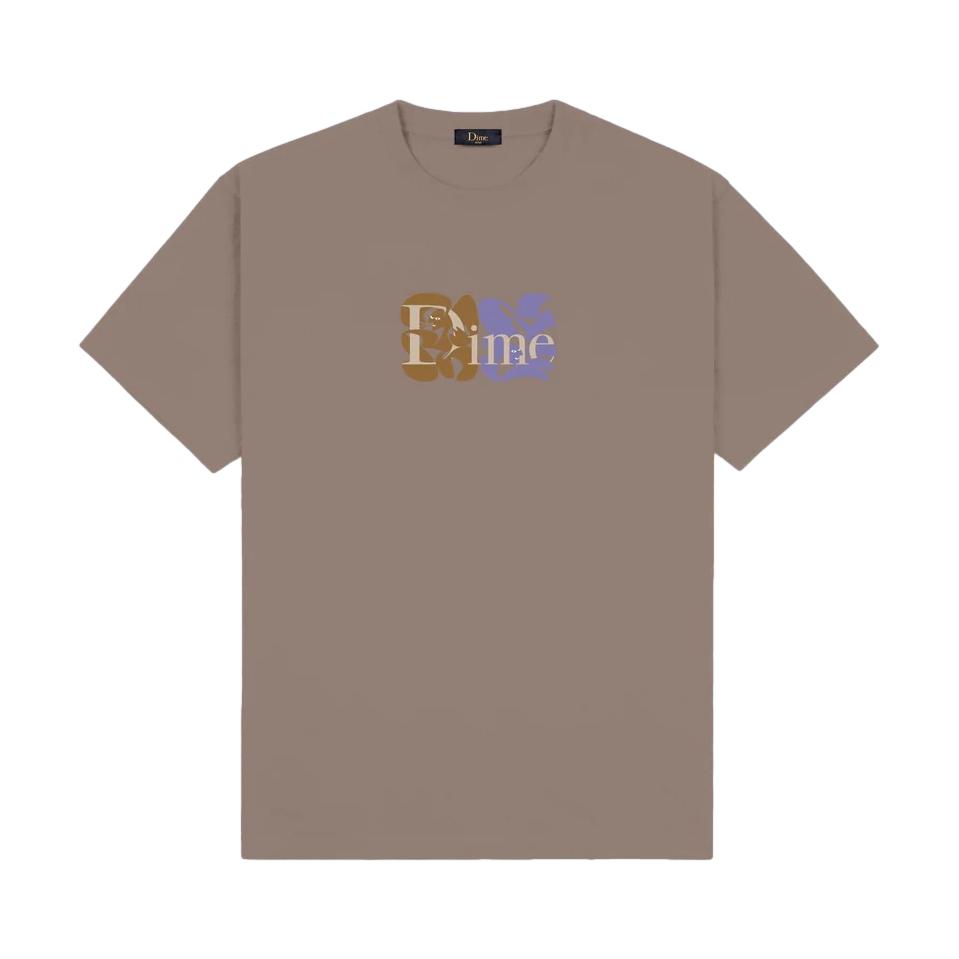 Dime Classic Duo T-Shrit Deep Sepia - Venue Skateboards