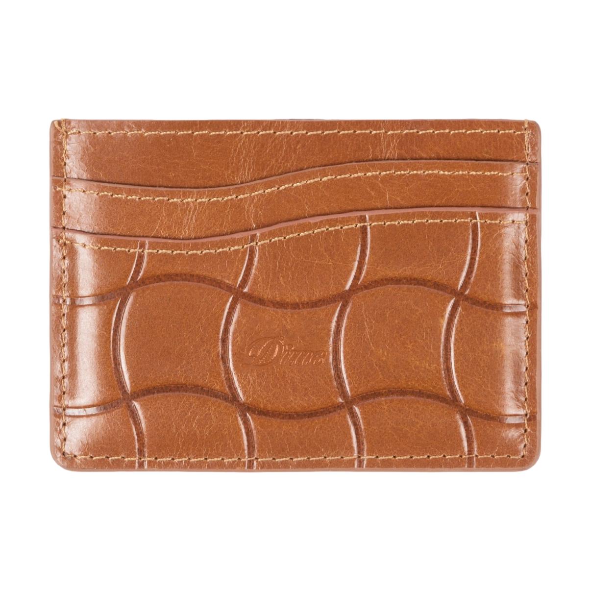 Dime Classic Quilted Cardholder Butterscotch - Venue Skateboards