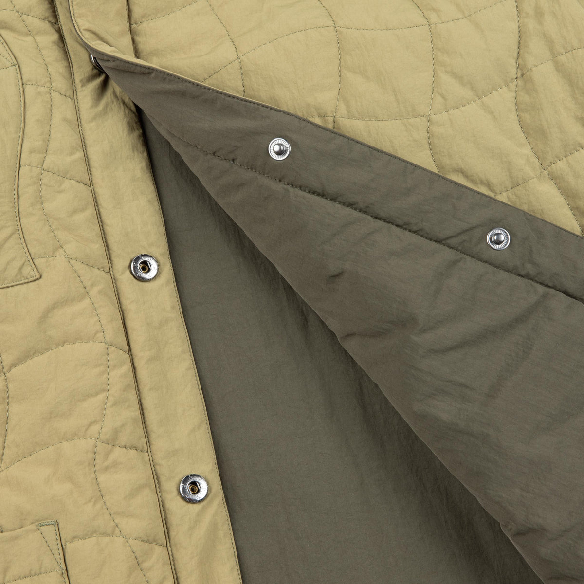 Dime Reversible Insulated Jacket Moss/Army - Venue Skateboards