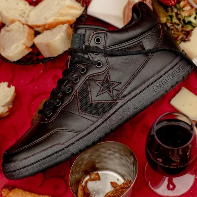 Converse X Remy Taveira Fastbreak Pro Mid Black/Black/Black - Venue Skateboards