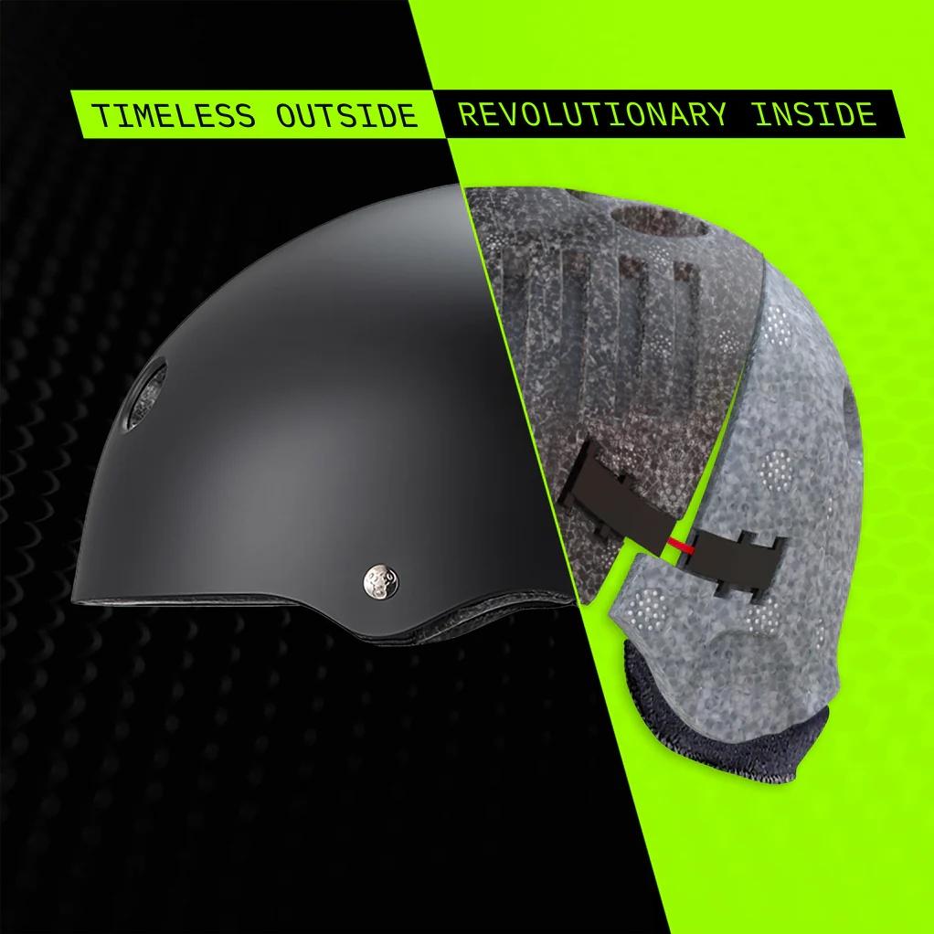 Triple 8 Certified Deep Cover Matte Grey Helmet - Venue Skateboards