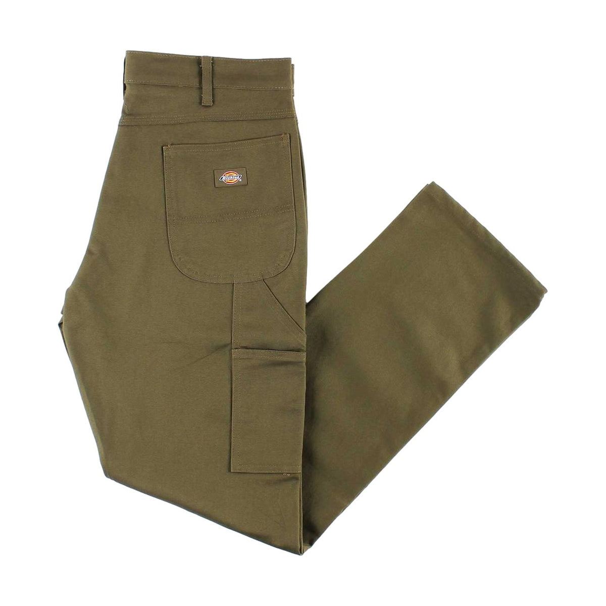 Dickies Relaxed Fit Duck Carpenter Pants Military Green