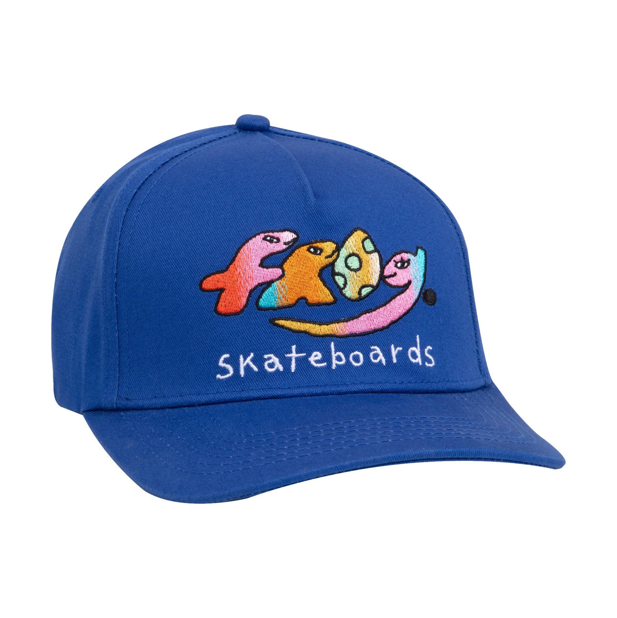 Frog Dino Logo 5 Panel Hat Royal - Venue Skateboards