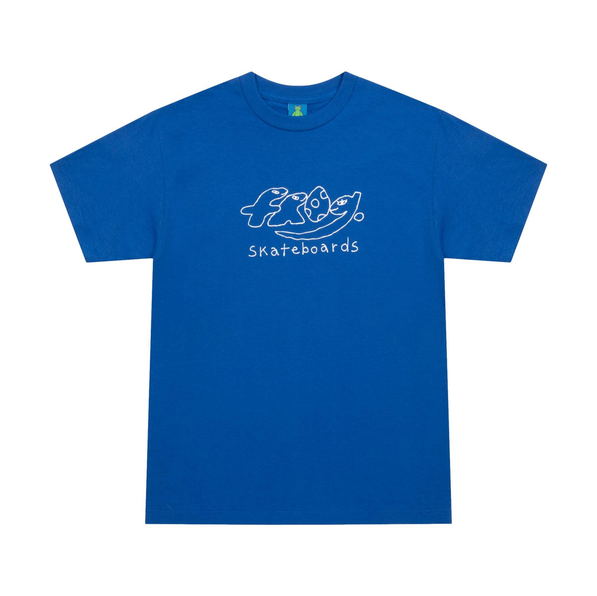 Frog Dino Logo T-Shirt Royal - Venue Skateboards