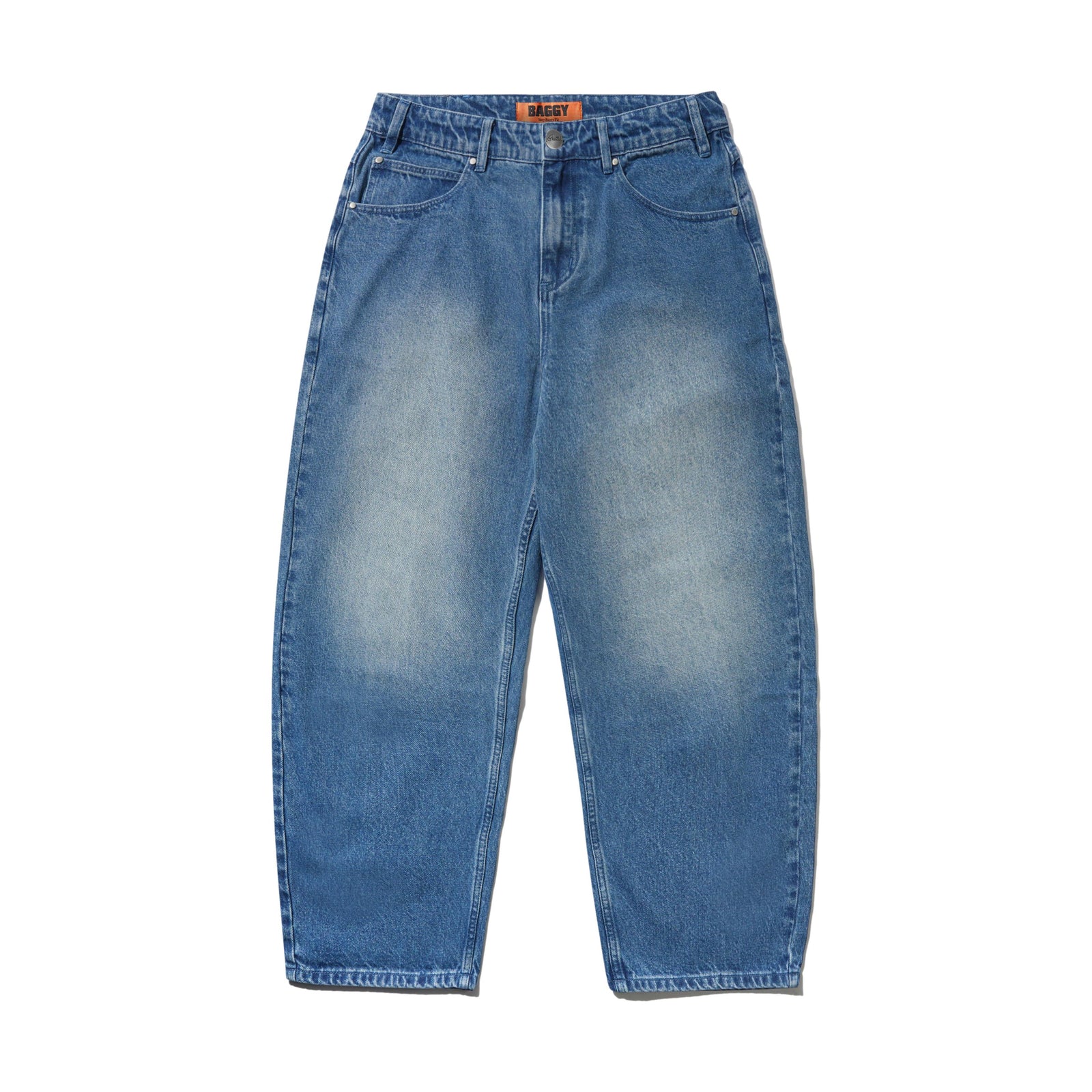 Butter Drummer Baggy Denim Jeans Stone Wash Blue - Venue Skateboards