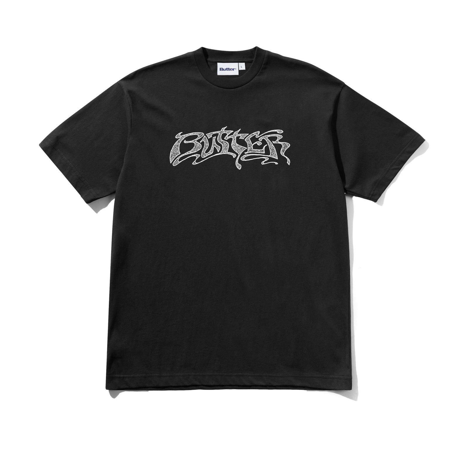 Butter Drummer Tee Black - Venue Skateboards