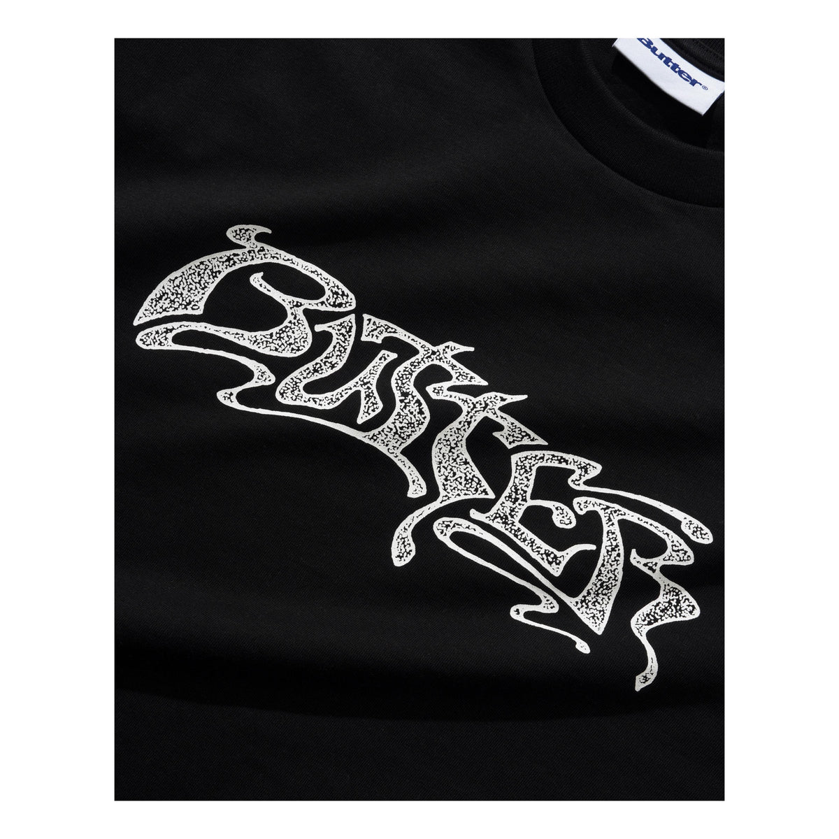 Butter Drummer Tee Black - Venue Skateboards