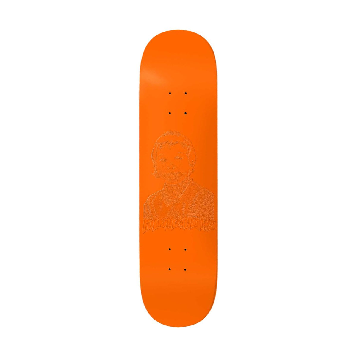 Fucking Awesome Elijah Berle Embossed Photo Orange 8.5" Deck - Venue Skateboards