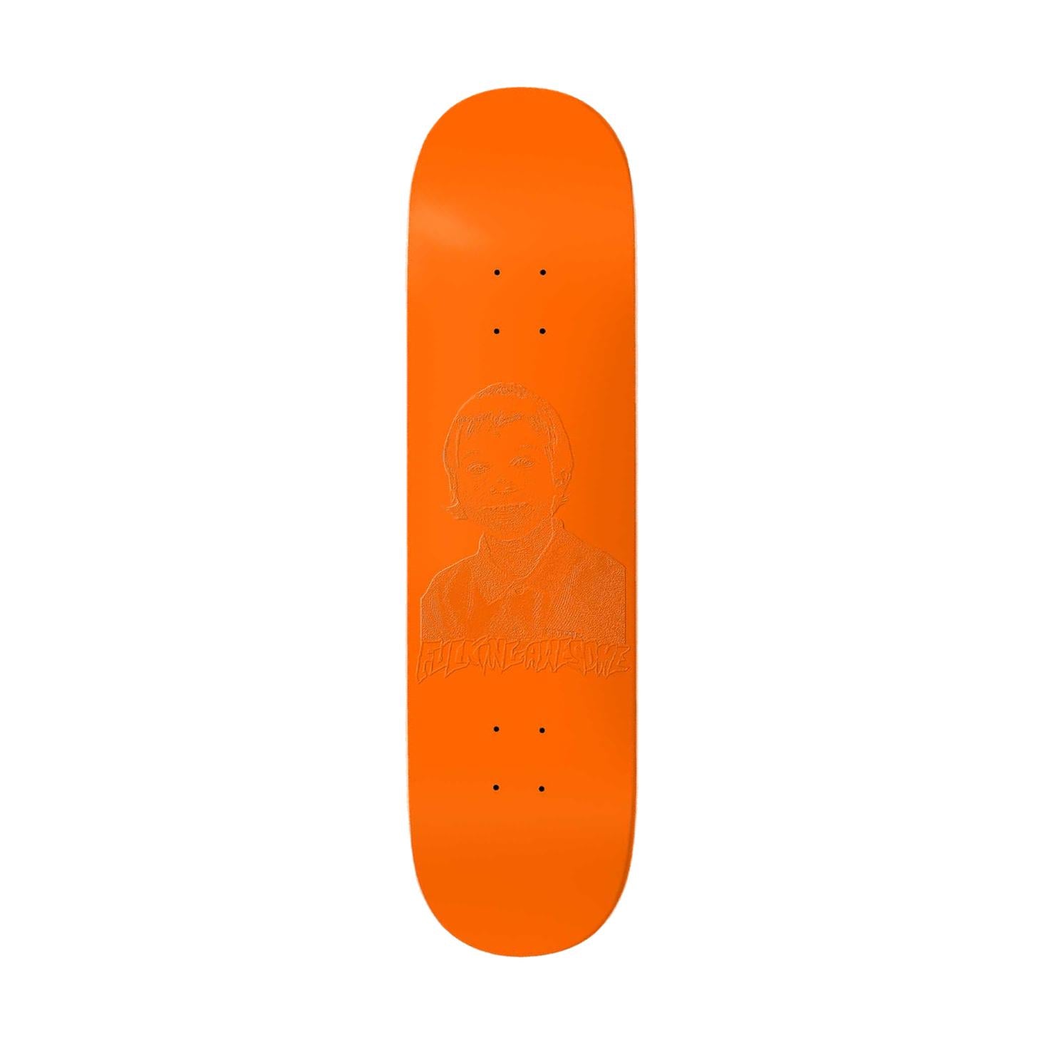 Fucking Awesome Elijah Berle Embossed Photo Orange 8.5" Deck - Venue Skateboards