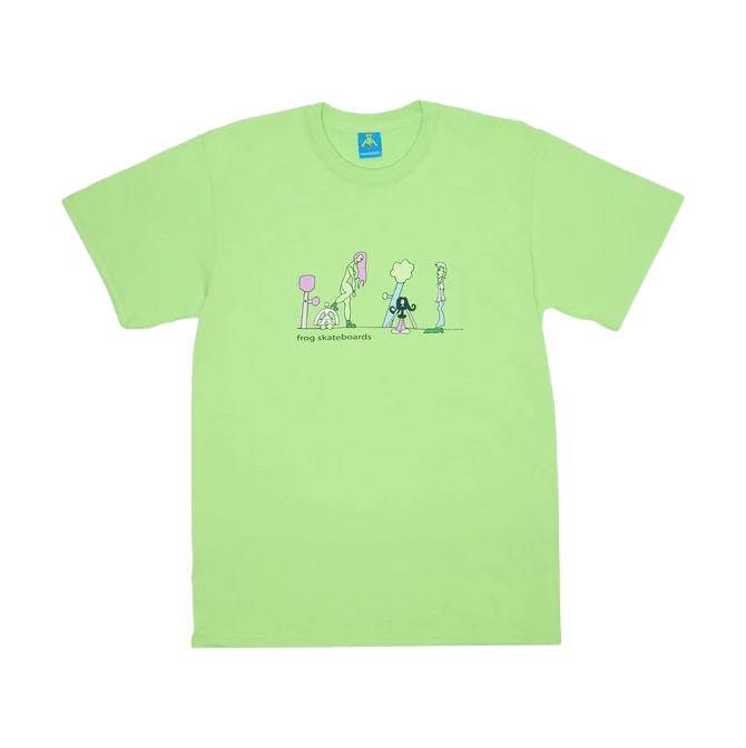 Frog Memories 1000 T-Shirt Lime - Venue Skateboards