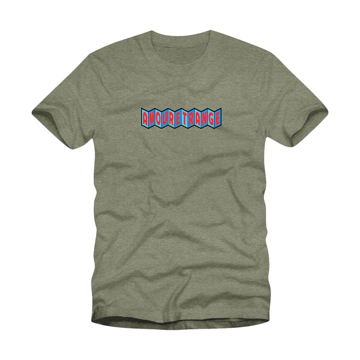 StrangeLove CineLogo French T-Shirt Heather Military Green - Venue  Skateboards