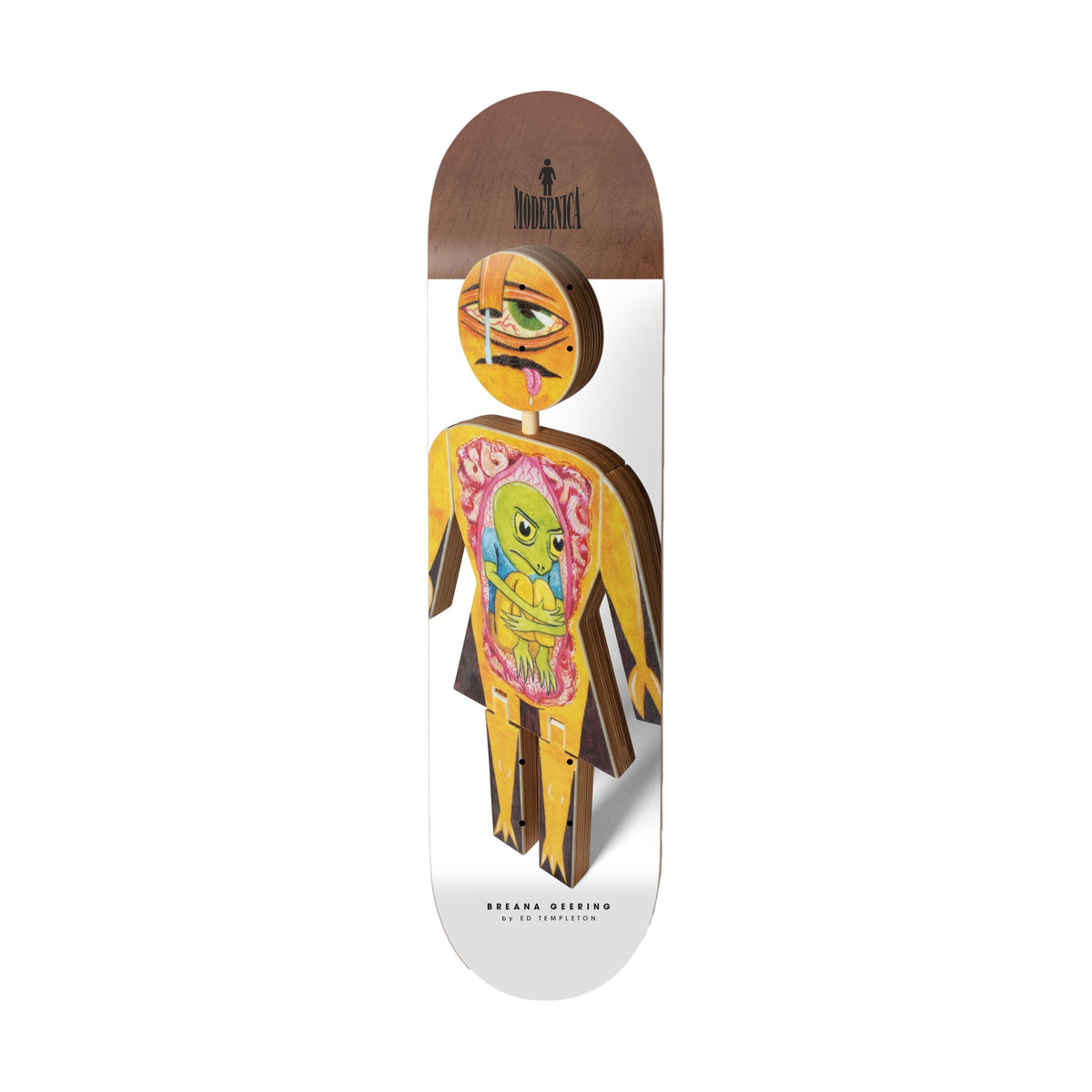 Girl Geering Modernica 8.5&quot; Deck - Venue Skateboards