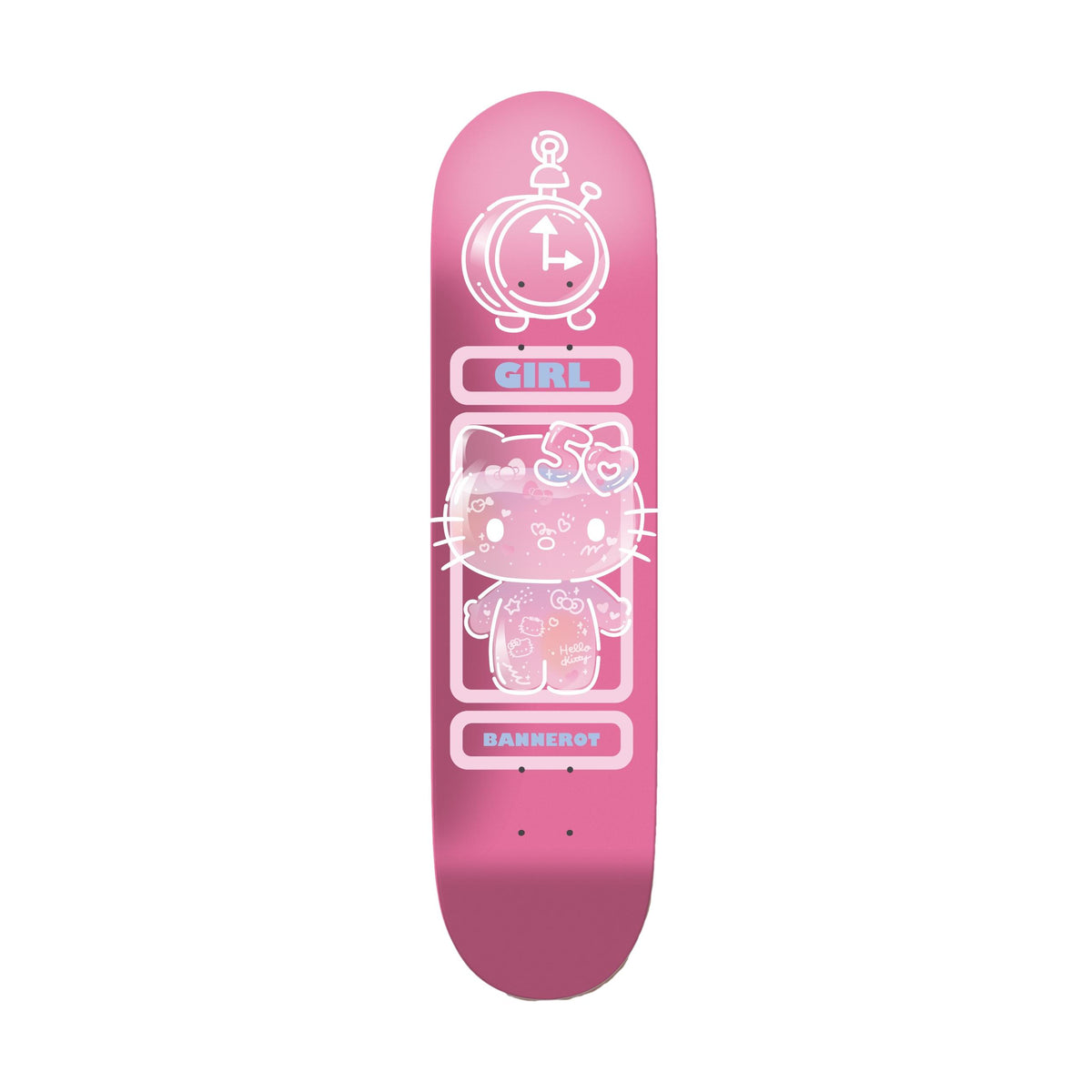 Girl X Hello Kitty 50 Year Anniversary Bannerot 8&quot; Deck - Venue Skateboards